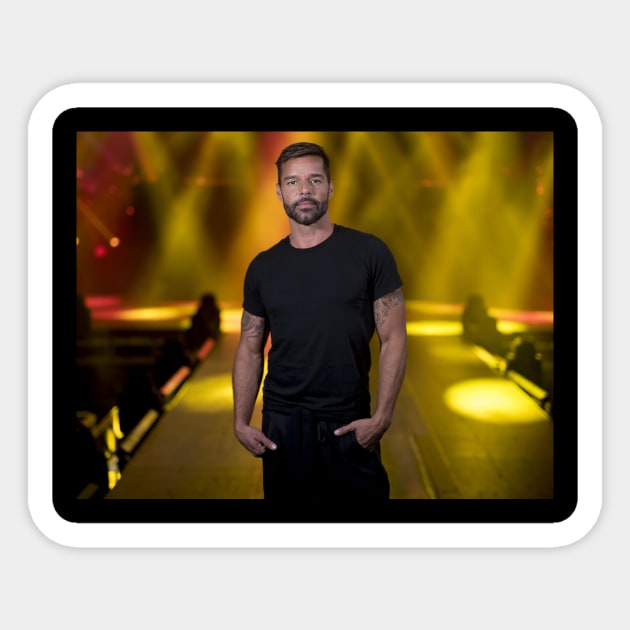 sat Ricky bin Martin tam tour 2020 Sticker by canbingbing